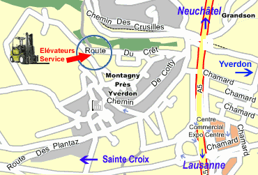 Plan d'accès